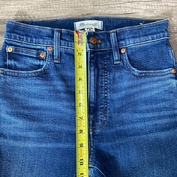 Madewell Tall Slim Demi-Boot Jeans in Sundale Wash size 24 tall - Picture 5 of 16